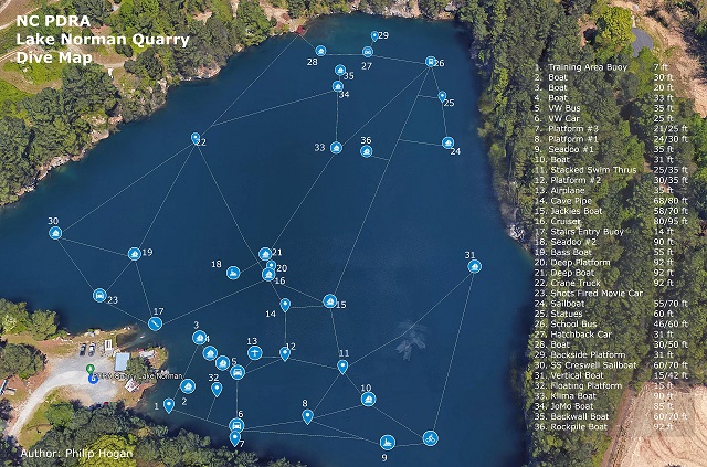 PDRA Lake Norman Quarry Map 10-21-2021 small